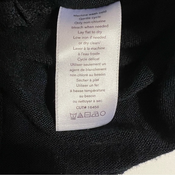 rag & bone Hudson Long Sleeve Knit Sweater Top Navy Sz XS - Picture 7 of 11